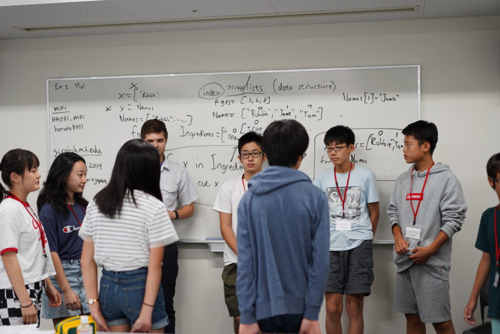 CSクラスのハイライトSome highlights about Computer Science Class – Summer in JAPAN